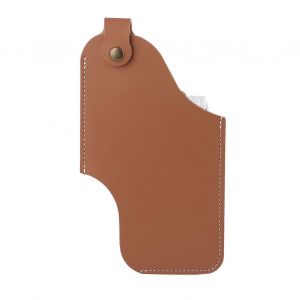 Rétro Pu Cuir Téléphone Holster Professionnel Élégant Protecteur Téléphone Portable Ceinture Pochette Étui Étui Pour Ceinture Marron L - Neuf