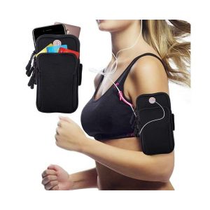 Brassard De Sport Ultime - Support De Téléphone Confortable Et Résistant À L'eau Pour La Course Et Les Entraînements - S'adapte À Toutes Les Tailles De Bras ! - Neuf