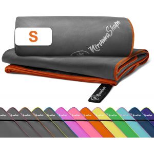 Kal-Serviette Microfibre 60 X 40 Cm, Serviette De Voyage Légère Et Compacte - Serviette Microfibre Pour Le Voyage, Les Vacances, Le Fitness - Sans Pochette Ni Sac D'emballage - Neuf