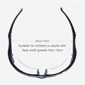 Lot De 3 Lunettes De Sécurité Transparentes Avec Verres En Plastique, Pour Les Combats Au Pistolet Nerf Et Les Travaux Pratiques Des Enfants. - Neuf