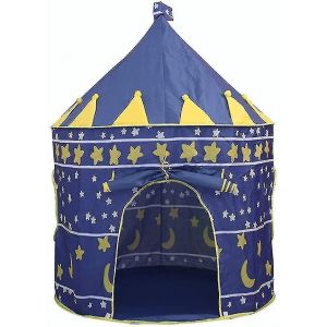 Tente Pop-Up Pour Enfants, Chateau, Tente De Jeu Portable Avec Sac De Transport, Th&iquest;&iquest;Atre Pour Filles Et Gar?Ons, Int&iquest;&iquest;Rieur Et Ext&iquest;&iquest;Rieur - Neuf