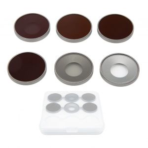 Lot de 6 filtres d'objectif d'appareil photo UV CPL ND8 ND16 ND32 ND64 pour accessoires DJI Action 3 - Neuf