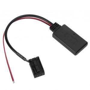 Câble adaptateur audio Bluetooth 5.0 pour Bmw 5 Series E39 E60 E61 avec remplacement de l'entrée auxiliaire - Neuf
