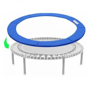 Coussin De Protection De Trampoline, Coussin De Sécurité De Remplacement, Résistant Aux Rayons Uv, Anti-Déchirure, Protection Bordure, 244cm¿Bleu¿ - Neuf