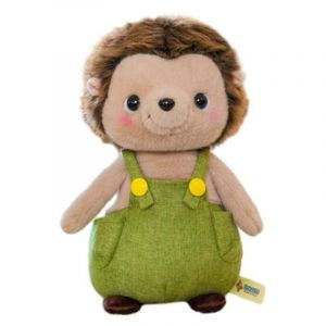 Adorable Petite Poupée Hérisson 8 Pouces Griffe Peluche Couple Poupée En Tissu Cadeau D'anniversaire Pour Enfants Oreiller Poupée-Vert - Neuf