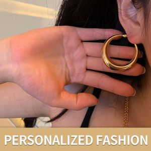 Drop Dangle Boucles D'oreilles Créoles - 1 Paire Boucles D'oreilles Créoles Argent,Argent Hypoallergénique Sterling,Créoles Boucles D'oreilles,Hypoallergéniques Bijoux Cadeau Pour [Bou9242999] - Neuf