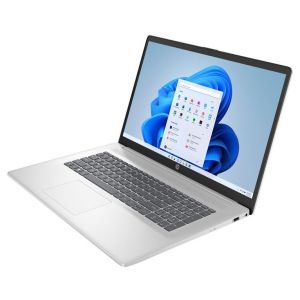 HP 17-cn3056nf Intel N N100 Ordinateur portable 17.3" HD+ 4 Go DDR4-SDRAM 128 Go eMMC Wi-Fi 6 (802.11ax) Windows 11 Home in S mode Argent - Neuf