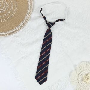 Uniforme Japonais Jk Avec Bandes Élastiques,Cravate Pour Hommes Et Femmes,Fournitures Scolaires,Uniforme Scolaire Simple Rayé Quotidien,Cravate De Style Campus - Neuf