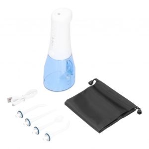 Hjlian Irrigateur Buccal Professionnel Sy-X6, Bleu, Portable, Rechargeable, Ipx7, 3 Modes De Nettoyage Des Dents, Avec Reservoir D'eau De 350 Ml - Neuf