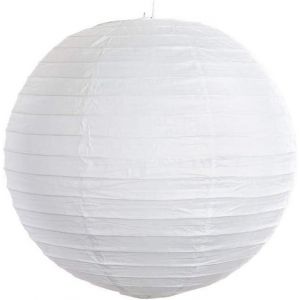 KALANKA-Lanterne japonaise blanche 35 cm - Neuf