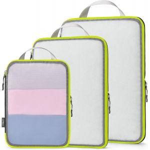 Rangement Organ Urs De Bagage,Organisateur Val En Maille L&eacute;gers Pour Les Sacs &Agrave; Dos,Voyages,Stockage &Agrave; Domicile&iquest;Noir&iquest;3Pi&egrave;ces&iquest; - Neuf