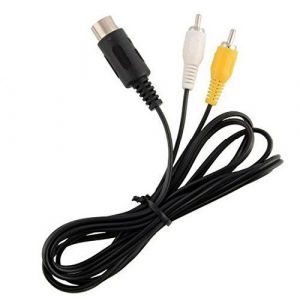 Kal-Câble De Vidéo Composite Audio Av Pour Mega Drive Genesis 1 - Neuf