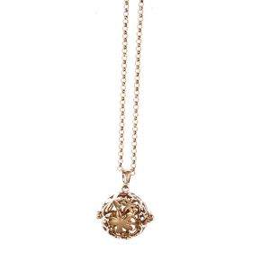 Collier Avec Pendentif En Chaine Plaquee Pour Femme Et Fille, Bijou Delicat En Cuivre (N¡Ã 1) - Neuf