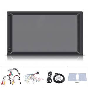 Autoradio 7"" 2 Din Android 10.0, lecteur MP5 stereo avec navigation GPS, multimedia, Bluetooth, Wi-Fi, AM/FM (Amerique du Sud) - Neuf