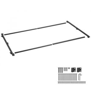 Kit de Construction de Portail-Duoku-R&eacute;glable pour Ouvertures de 60 &agrave; 96 po-Hauteur de 6 &agrave; 7 pi-Cadre Complet Anti-affaissement - Neuf