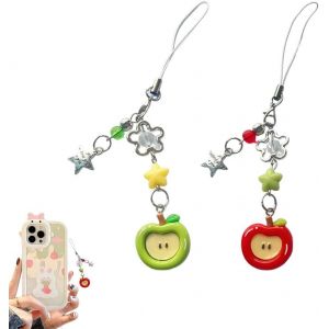 KAL-Pi&egrave;ces Dragonne De T&eacute;l&eacute;phone, Bijoux De Telephone, Chaine Telephone Portable, Chaine De Telephone, Dragonne De T&eacute;l&eacute;phone Portable Pour Femmes Filles,Bracelet Telephone - Neuf