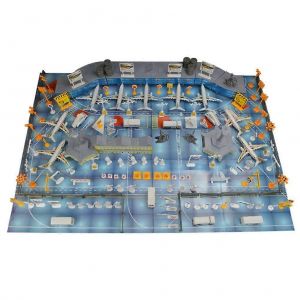 Ensemble De Sc&egrave;nes D'a&eacute;roport, Mod&egrave;le De Sc&egrave;ne, Jouet &Eacute;ducatif, Jouet De Simulation D'avion - Neuf