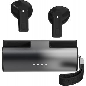 AYU-BT11 Ecouteurs Bluetooth sans Fil, Écouteurs Intra Auriculaire Bluetooth 5.3 with ENC MIC, 24 Heures de Lecture, Stéréo en Métal Écouteurs sans Fil pour Samsung Apple iPhone - Neuf