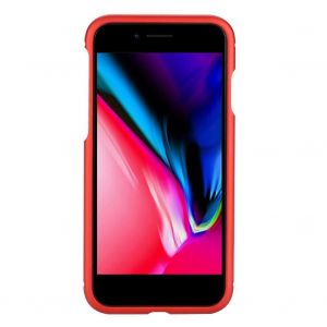 Housse De Protection De T&eacute;l&eacute;phone En Verre Tremp&eacute; &Agrave; Absorption Magn&eacute;tique Pour Iphone 8 Rouge - Neuf