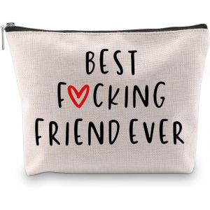 Lovely Friend Gift Best Fucking Friend Ever Trousse De Maquillage Amusante Cadeau (Best Friend Bag Eu), Best Friend Bag Eu, M - Neuf
