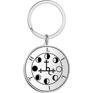 Kal-Collier De Lilith Pour Hommes Femmes H&eacute;cate Gothique Phase De Lune Lilith D&eacute;esse Pendentif Sigil Lucifer Signe Mythologie Pa&iuml;en Bijoux Cadeau - Neuf