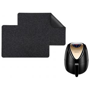 Lot De 2 Tapis De D&eacute;placement Antid&eacute;rapants Et R&eacute;sistants &Agrave; La Chaleur Pour Appareils De Cuisine - Neuf