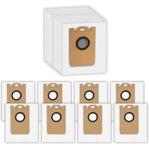 (9 Pièces) T20 + Sacs À Poussière De Remplacement Compatibles Avec Airrobo T20 + Robotic Awayer, Kit D'Accessoires, Grande Capacité, Sacs Jetables[SSE7113399] - Neuf