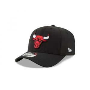 Casquette - New Era - 9fifty - Chicago Bulls - Noir - Stretch Fit - Snapback - Neuf