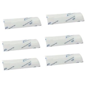 6 jeux de lamelles de remplacement pour stores horizontaux,languettes de r&eacute;paration pour stores horizontaux blancs,fixateurs de stores blancs - Neuf