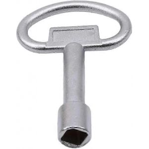 Clé universelle pour panneau de serrure à clé,triangle,armoire,train électrique,boîte électrique (LSquare) - Neuf
