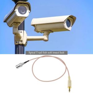 TIANYI-Adaptateur audio BNC femelle vers prise mâle 3,5 mm 0,5 m de long câble d'extension stéréo pour adaptateur/vidéosurveillance/caméra/antenne de moniteur, 0,5 m - Neuf