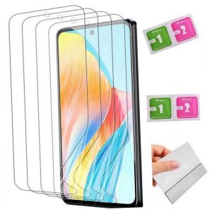 AILIKA- Pack de 4 protections écran hydrogel HD pour téléphone Motorola Moto E22i, douceur tactile, pose rapide, vision nette - Neuf