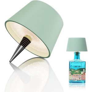 Kal-Lampe Tactile De Bouteille Amovible Et Amovible, Lampe De Table Sans Fil Rechargeable, Touche Tactile Ip54 Etanche Pour Restaurant,Chambre,Camping,Café - Neuf