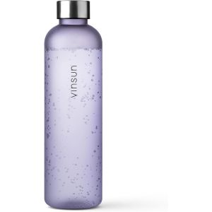 Gourde 650ml Violet ¿ , Étanche, Convient Aux Boissons Gazeuses, Sans Bpa, Tritan ¿ Bouteille D'eau Pour Sport, Vélo, Travail - Neuf