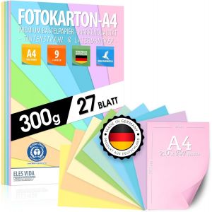 100 Feuilles De Papier Pour Imprimante 160G/M² - Papier Premium Blanc Pur - Din A4-21 X 29,7 Cm - Pour Imprimante Blanc Non Imprimé Pour La Photographie, De Candidature - Made In Germany - Neuf