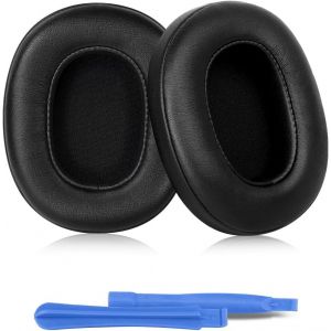 Coussinets de Remplacement pour Skullcandy Crusher Wireless/Evo/ANC,Hesh 3/Evo/ANC,Coussinets de Remplacement avec Cuir protéiné Plus Doux,Mousse à mémoire de Forme,Isolation du Bruit - Neuf