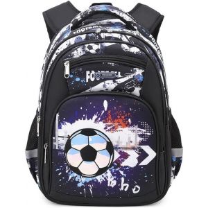 KALSC-1-6 Année Décompression Étudiant Cartable Camouflage Football Grande Capacité Enfant Garçon Sac À Dos - Neuf
