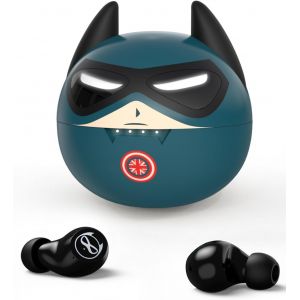 SJZG-Bouchons D'Oreilles Pour Enfants - Bluetooth 5.0 - &Eacute;tanche - Avec Microphone Et &Eacute;tui De Chargement - Basses Profondes - Contr&ocirc;le Tactile - 36H - Pour L'&Eacute;cole - Neuf