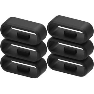 Anneau De Fermeture Compatible Avec Garmin Vivosport/Vivofit2/Approach X10/Approach X40 Sangle Accessoires Garde Silicone Fermoir De S&eacute;curit&eacute; - Neuf