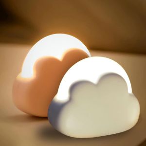 Veilleuse Led Dimmable En Forme De Nuage - 2 Pièces Pour Chambre De Bébé, Rechargeable Usb - Décorations Et Cadeaux Pour Femme, Fille - Neuf