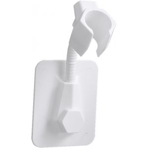 Support de douche universel, support de douche ABS, support de pommeau de douche, autocollant, aucun outil requis - Neuf
