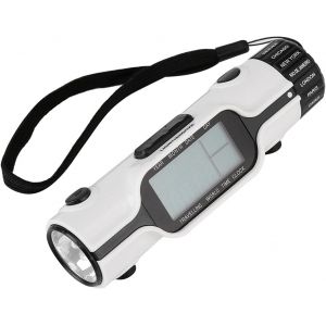 Horloge Mondiale de Voyage, Lampe de Poche LED r&eacute;veil de Voyage num&eacute;rique avec thermom&egrave;tre - Neuf