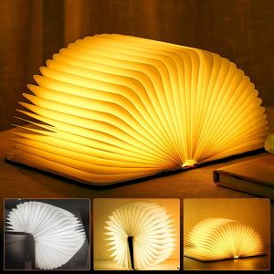 Kalanka-Lampe De Lecture Led Pliable, Lampe De Bureau Rechargeable Usb, &Eacute;clairage D'ambiance Blanc Chaud, Lampe De Chevet Pour Enfants, Petite Amie, Cadeau, D&eacute;coration Int&eacute;rieure (12 X 9 X 2,5 Cm) - Neuf
