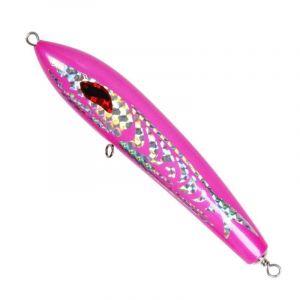 App&acirc;t De P&ecirc;che Leurre Avec ?il De Poisson Autocollant Bois Flott&eacute; Naturel 90g / 23cm App&acirc;t Flottant P&ecirc;che En Mer Outil De P&ecirc;che Au Leurre -Rose - Neuf