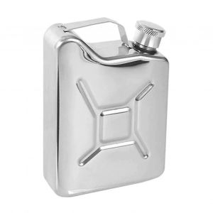 Flacon de whisky portable avec poignée Bouteille de vin épaissie durable Cadeau pour les amateurs de whisky - Neuf