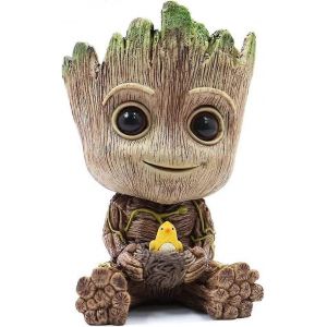 Pot De Jardin,Bébé Groot Nid D'oiseau Modèle Succulente Jardinière Pot Mignon Plantes Vertes Pot Groot Pot De Fleur - Neuf
