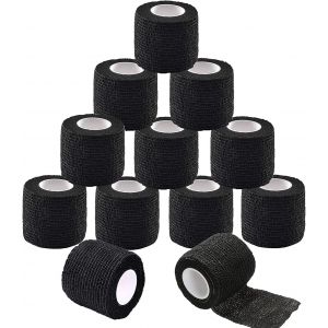 Grip Tape, 24 Rouleaux 2 ""X 5 Yards Bande Élastique Grip Wraps De Sport Adhérente Imperméable Pour Machine Grip - Neuf