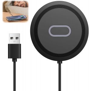 KALANKA-Chargeur sans Fil Circulaire 15W pour Bureau avec Syst&egrave;me de Refroidissement Passif Compatible avec Les Appareils Google Pixel Series 7 6 5 4 3 2 XL LG Moto et Autres Smartphones,Cadeaux de N - Neuf