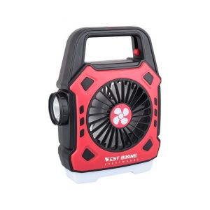 Ventilateur Et Lampe De Camping Multifonctions Portables : Recharge Rapide, Double Fonctionnalité, Longue Durée De Vie De La Batterie, Compact Et Durable Pour Les Aventures En Plein Air - Neuf