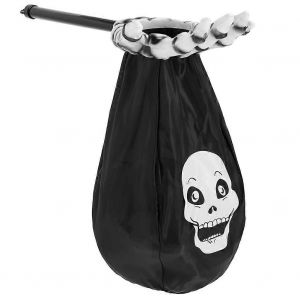 Sac de bonbons d'Halloween Collations amusantes Décorations de cadeaux de vacances Jouets Noir - Neuf
